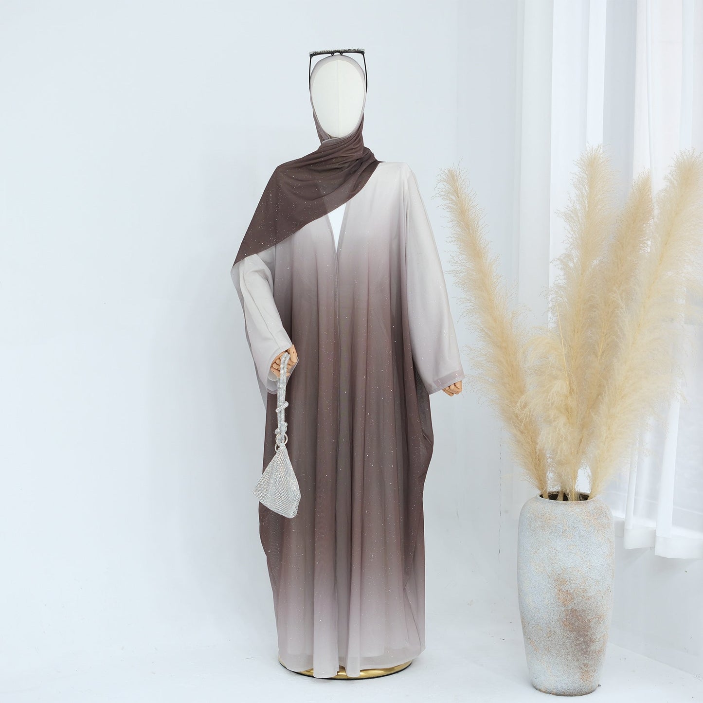 Headscarf Daily Party Cardigan Robe Brand: aeac