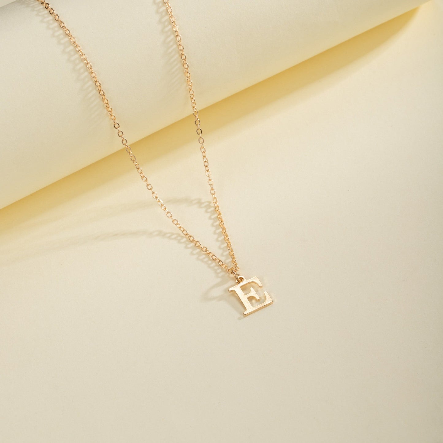 English Letter Necklace Female Personality Brand: aeac