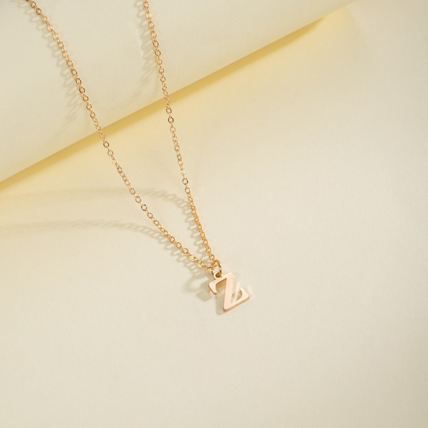 English Letter Necklace Female Personality Brand: aeac