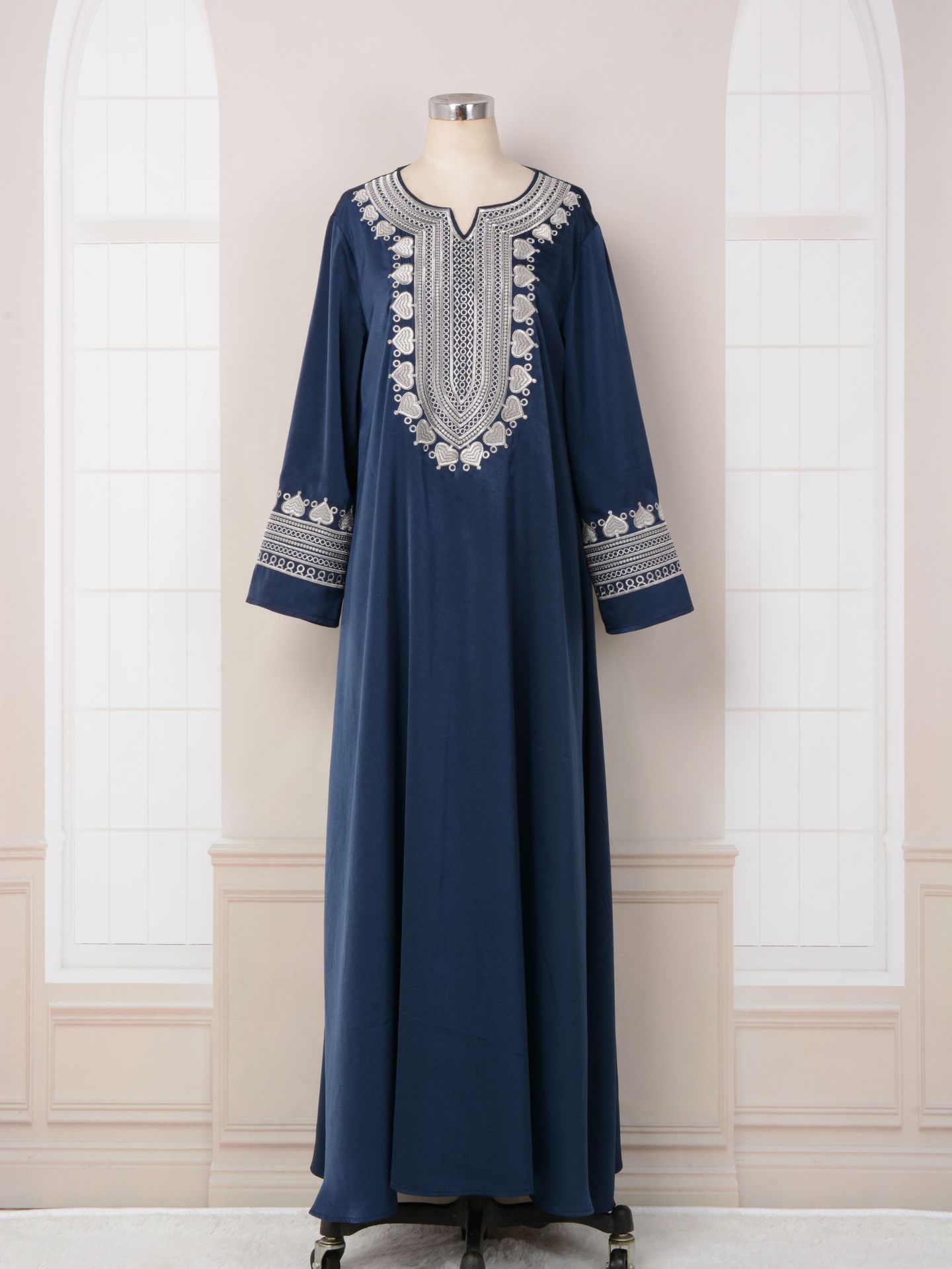 Women's Southeast Asian Embroidered Robe Dress Brand: aeac