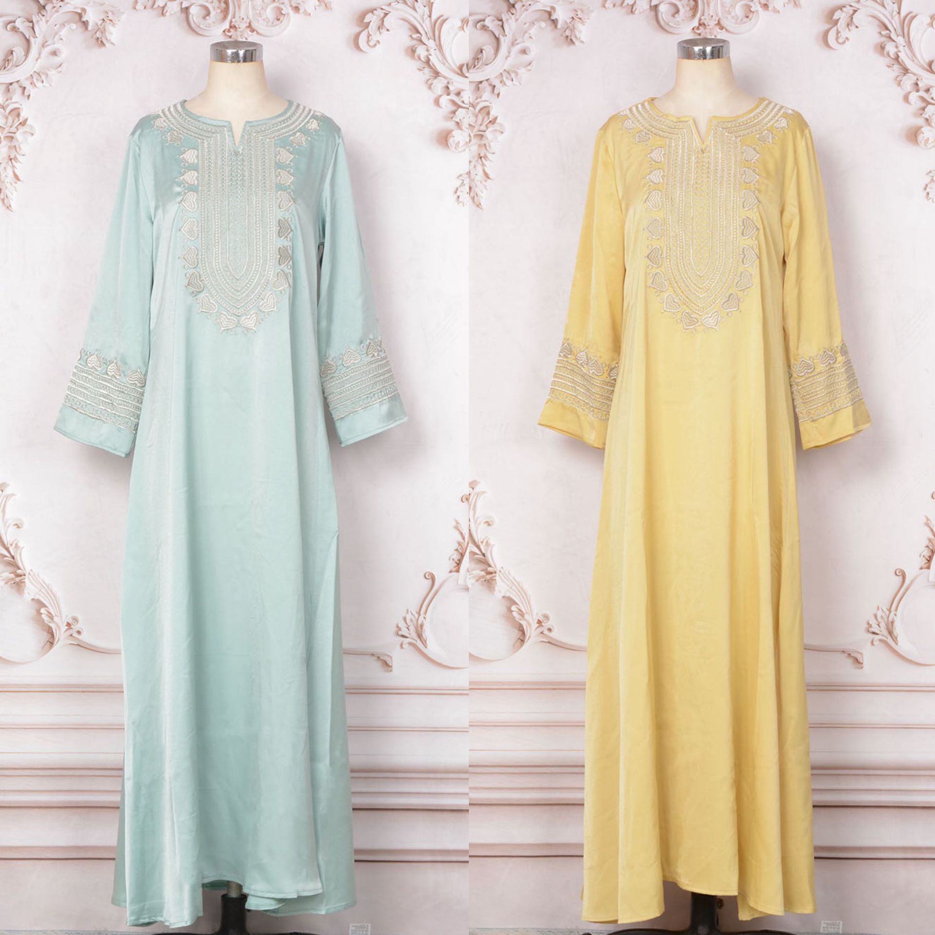 Women's Southeast Asian Embroidered Robe Dress Brand: aeac