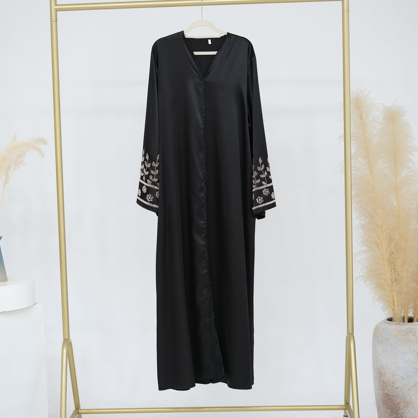 Party Daily Solid Color Handmade Beaded Dress Robe Brand: aeac