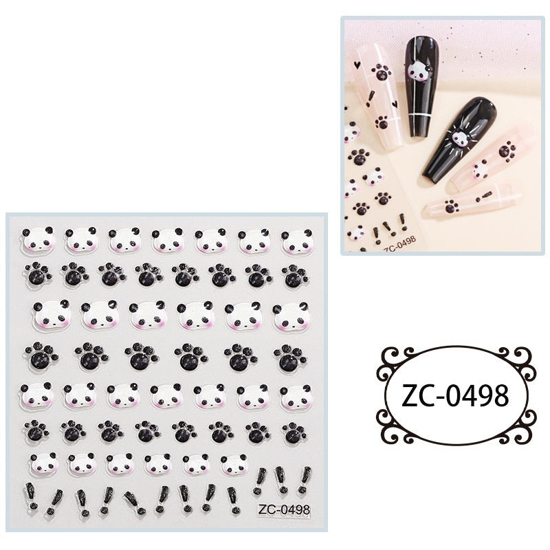 Creative Stickers Cute 3D Jelly Soft-Plastic Embossed Decals Brand: aeac