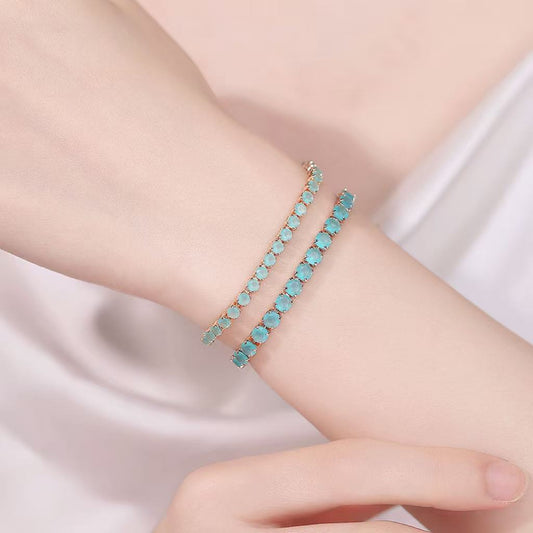 Minimalist Exquisite Versatile And Subtly Luxurious Haze-green Bracelet Brand: aeac