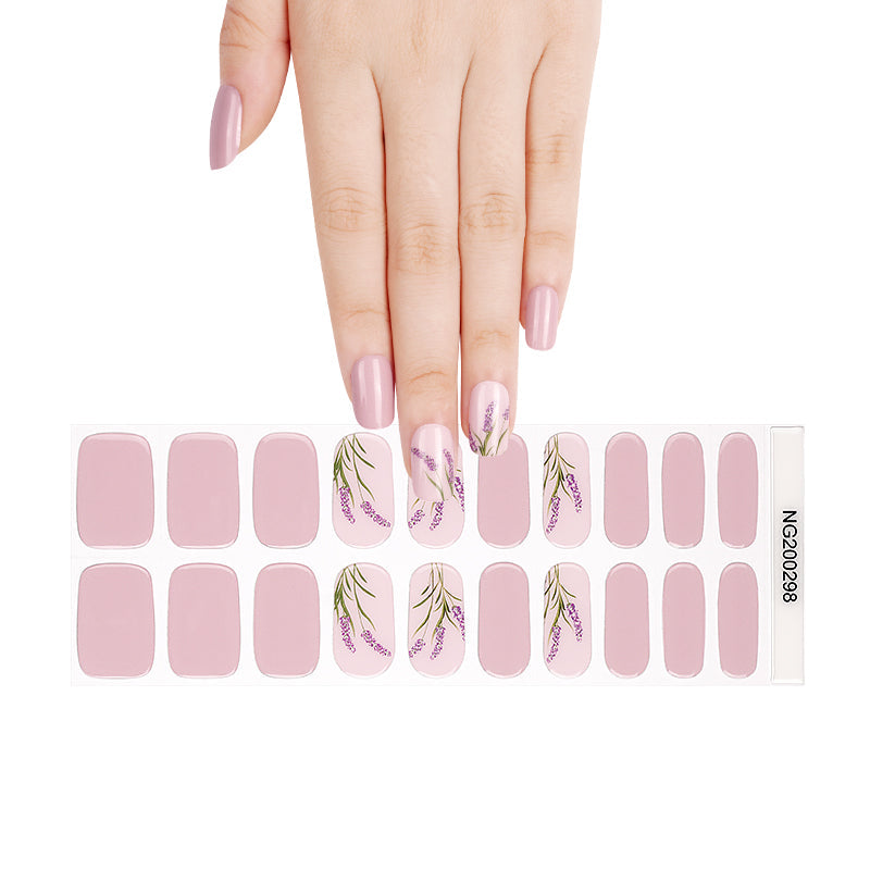 Fashion Gel Light Nail Stickers Brand: aeac