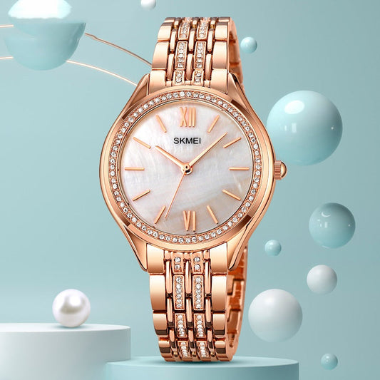 Fashionable Mother-of-Pearl Dial Womens Watch Brand: aeac