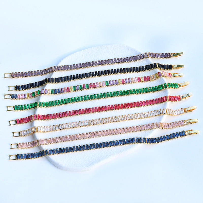 Lady's Bracelet INS Style Genuine Zircon Bracelet Brand: aeac