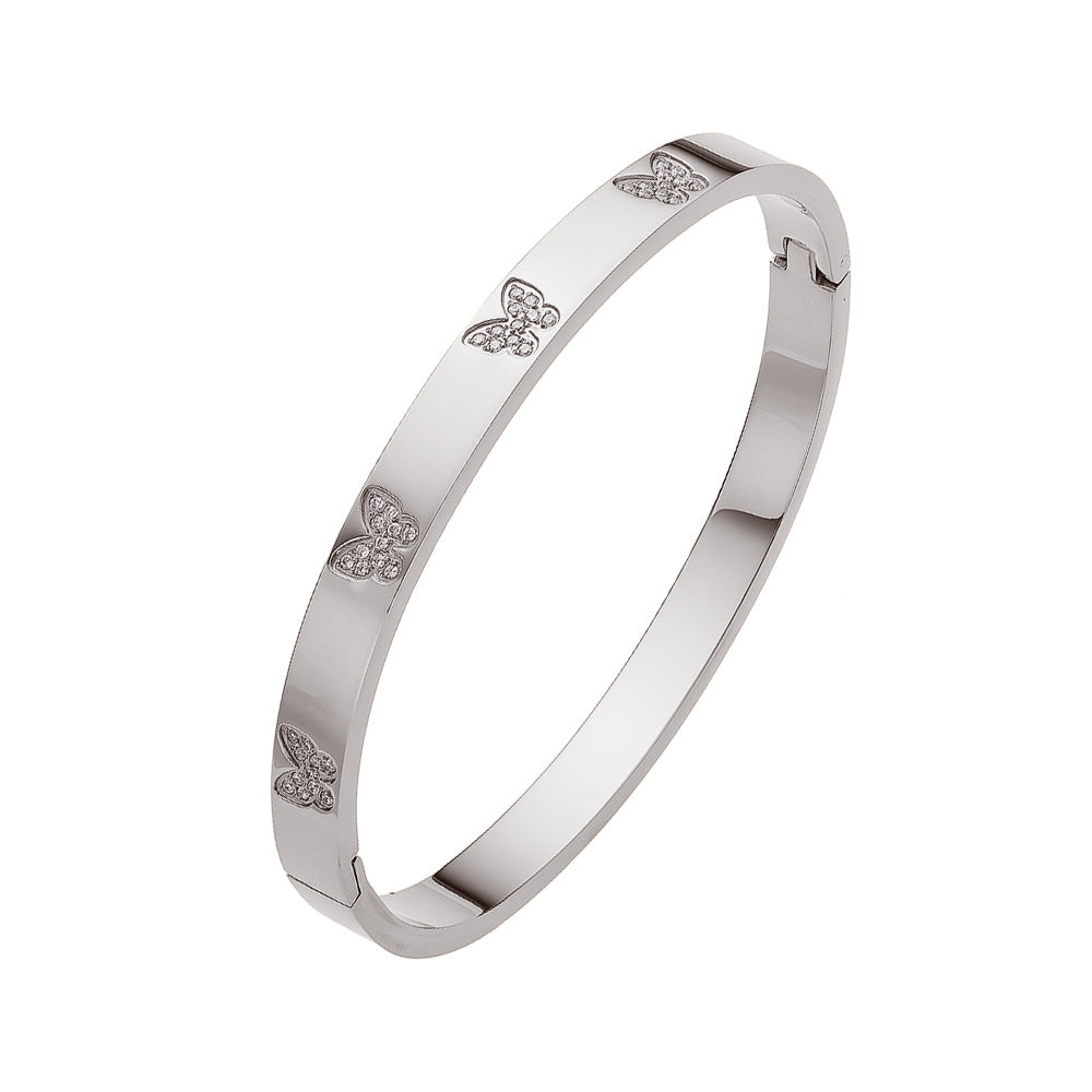 Stylish Versatile Stainless Steel Bracelet With A Premium