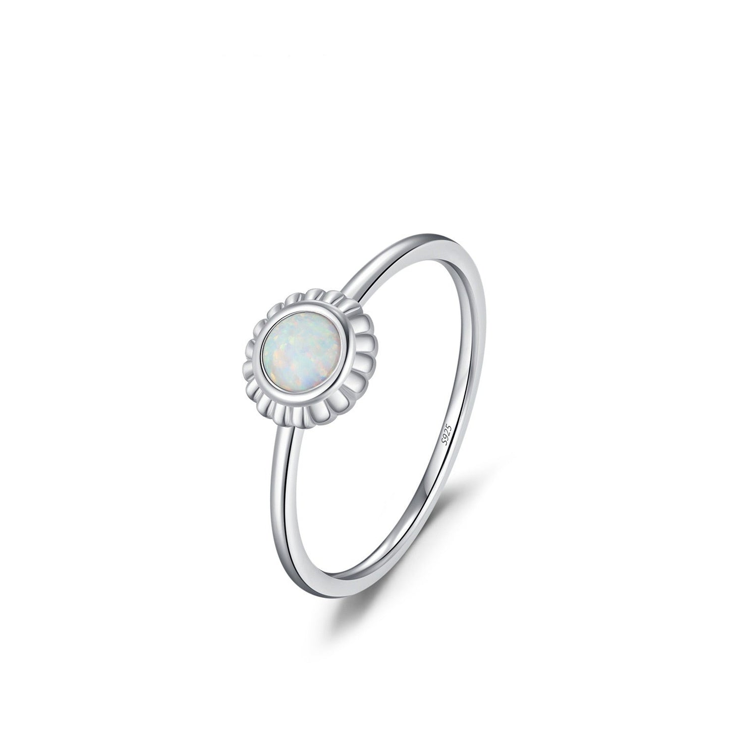 Women's Sterling Silver Crystal Ring Brand: aeac