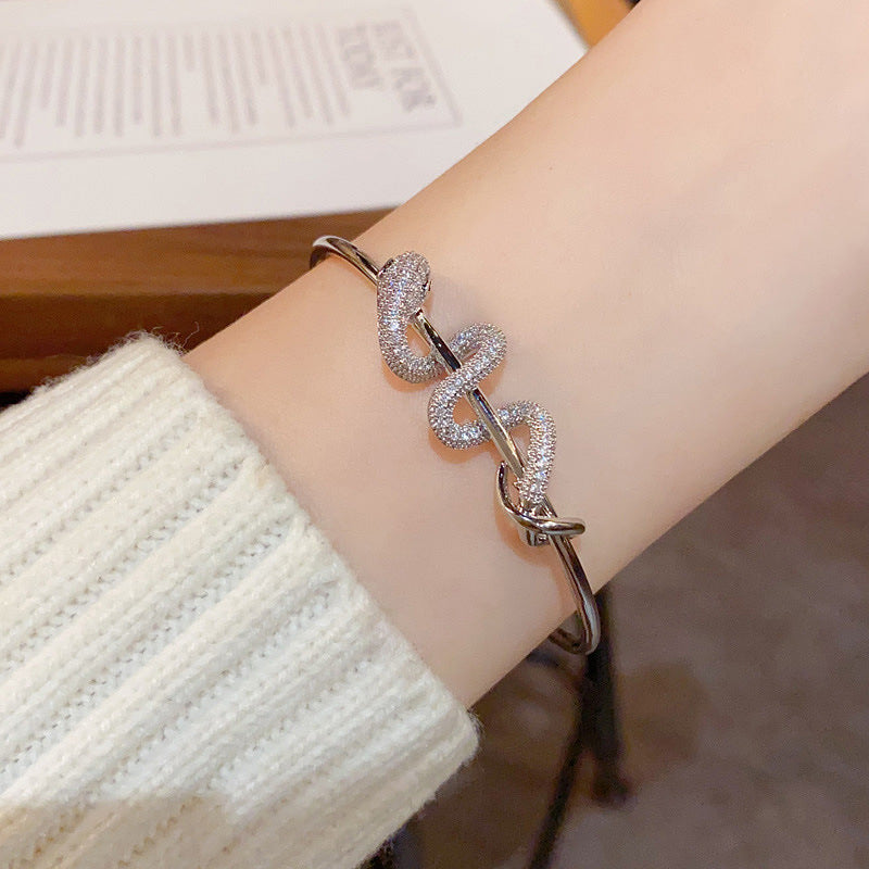 Fashionable Versatile Wrap Bracelet With An Adjustable Opening Brand: aeac