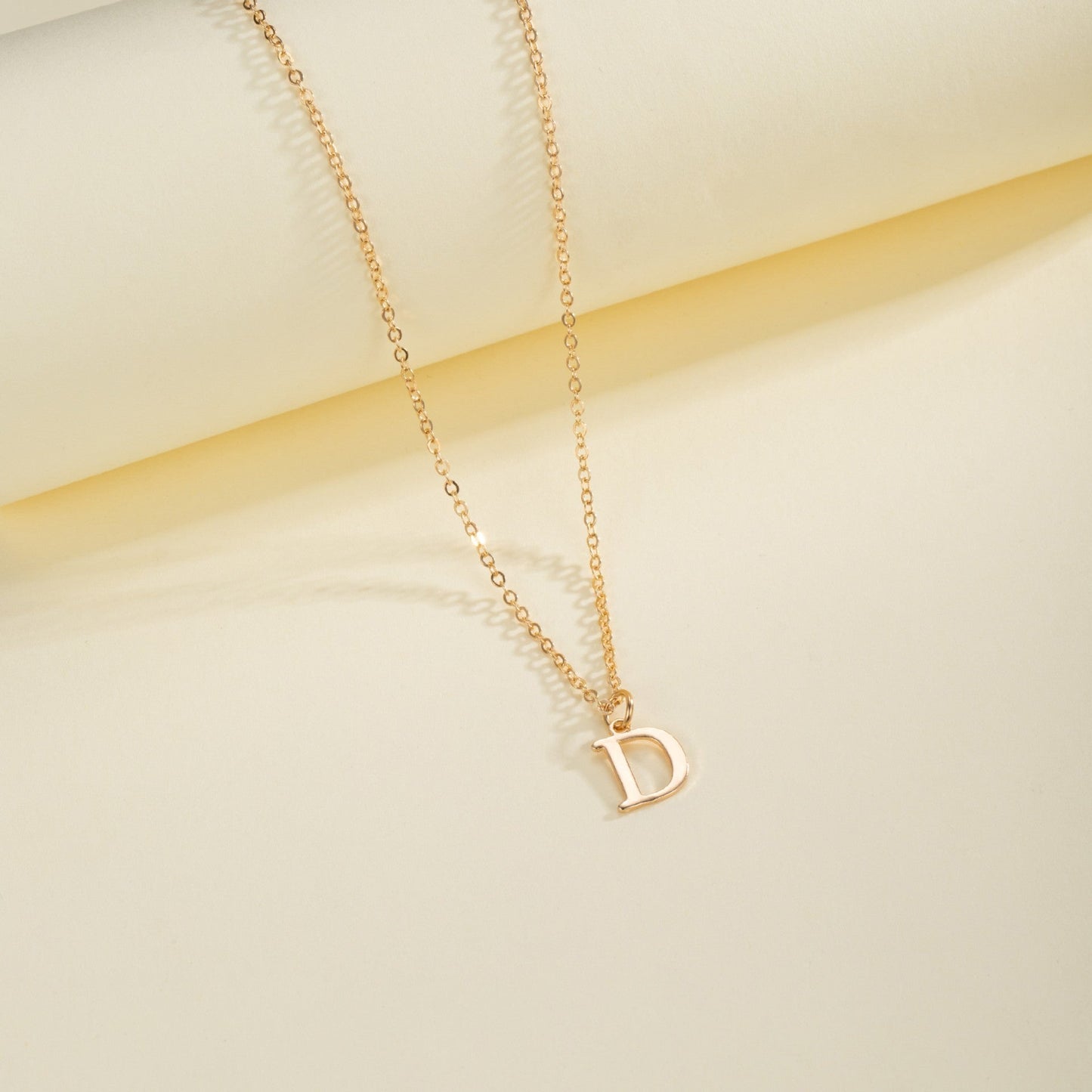 English Letter Necklace Female Personality Brand: aeac
