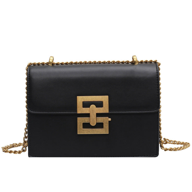 New European And American Retro Handbags Fashion Chain Small Square Bag Brand: aeac