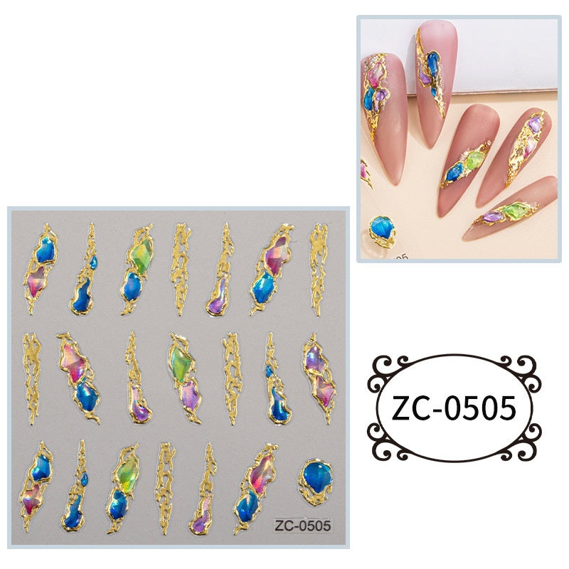 Creative Stickers Cute 3D Jelly Soft-Plastic Embossed Decals Brand: aeac