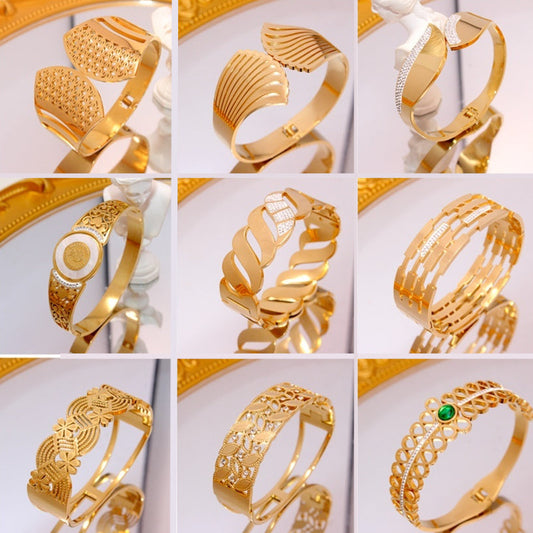 18K Retro Popular Titanium Steel Bracelet Brand: aeac