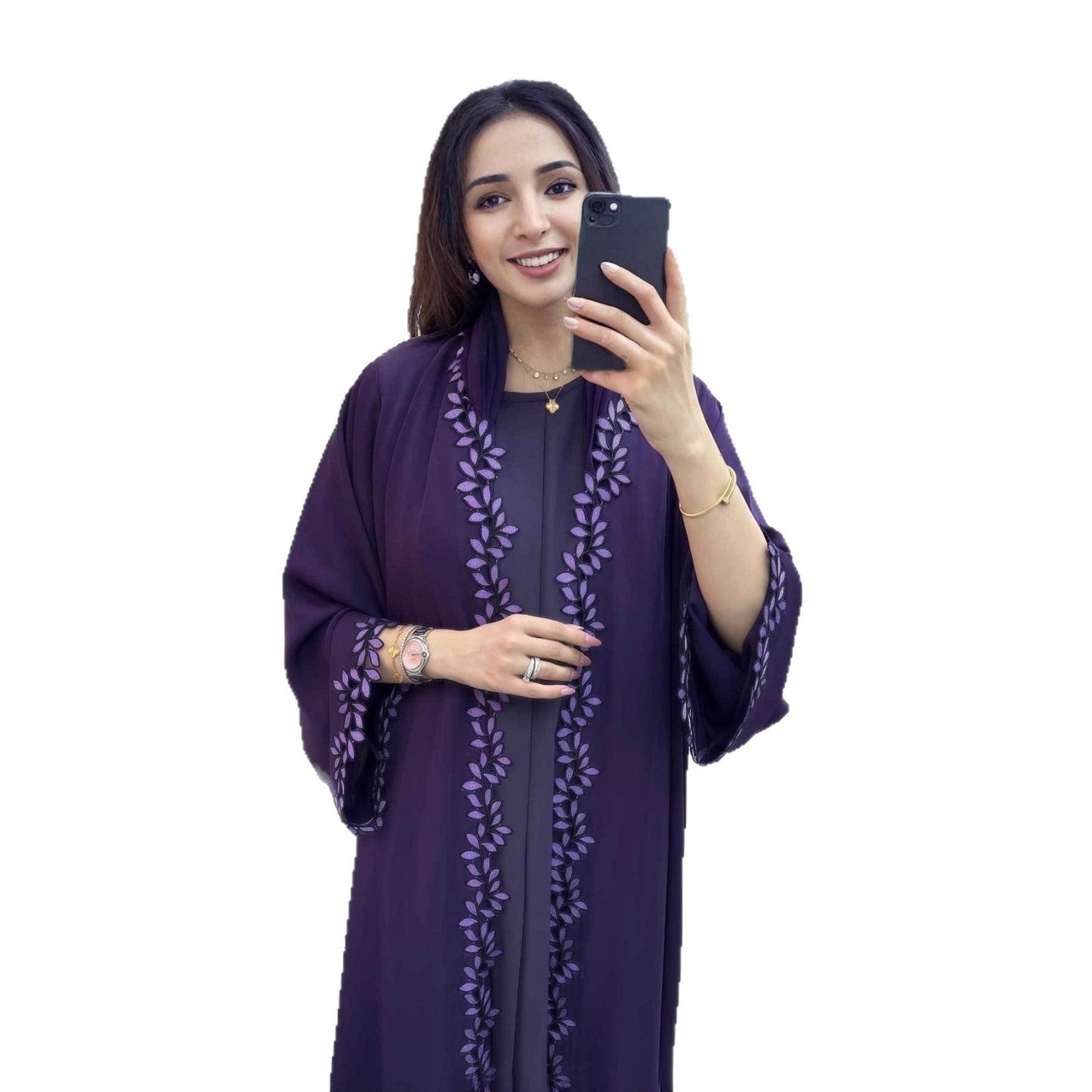 Women's Loose Fashionable Elegant Lace Robe Dress Brand: aeac
