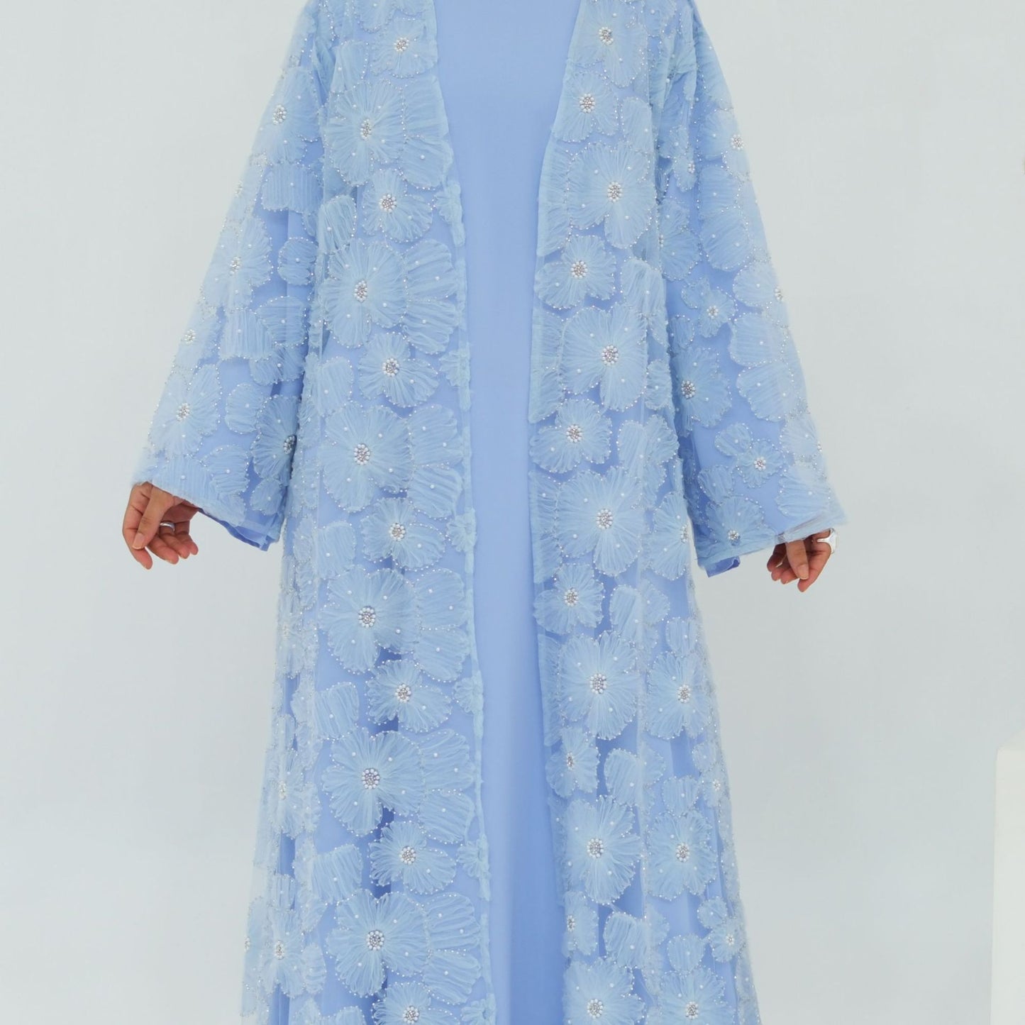 Stylish Casual And Elegant Floral Beaded Cardigan Brand: aeac